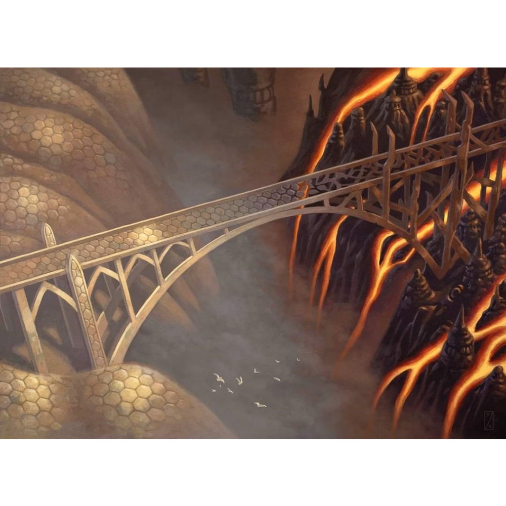 Mouse Pad Gamer Rustvale Bridge Liga Magic (58cm x 30cm)
