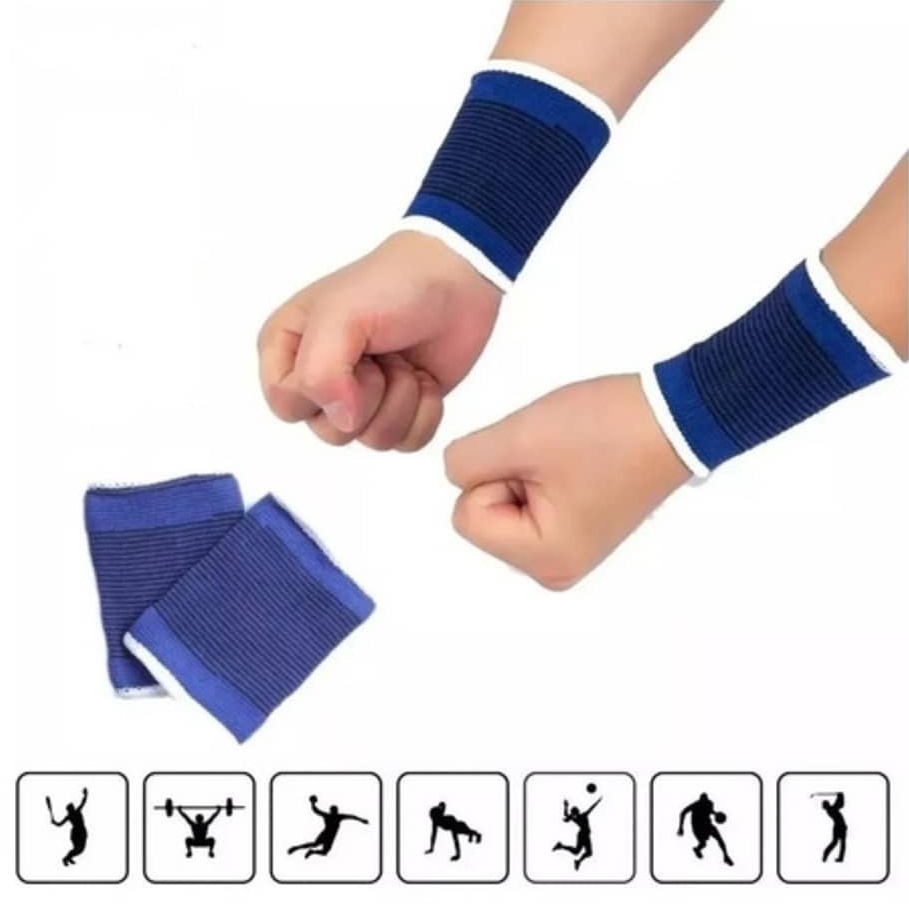 Munhequeira Par de Protetor Pulso Para Compressão