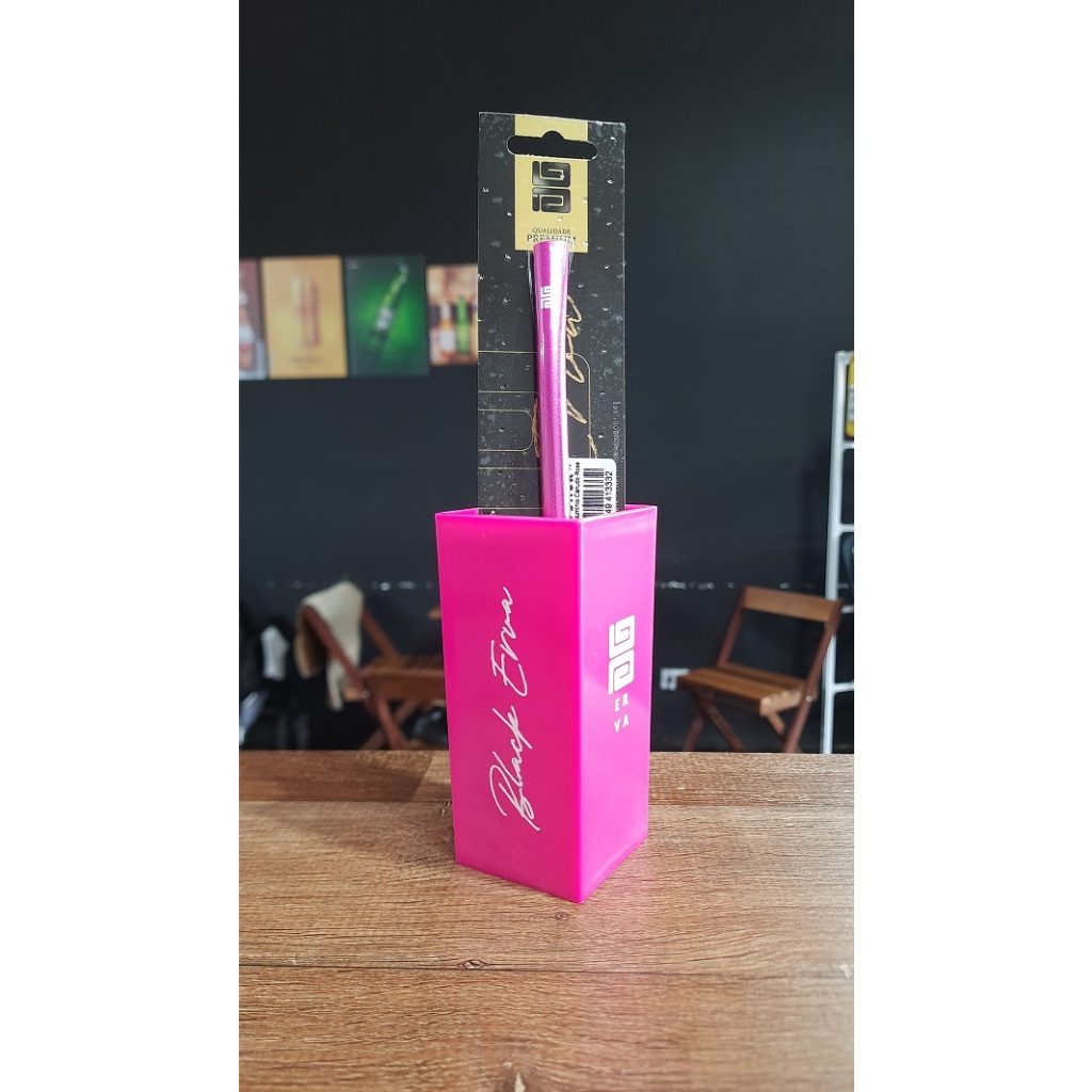 KIT BOMBA ALUMINIO E COPO ACRILICO ROSA PARA TERERE