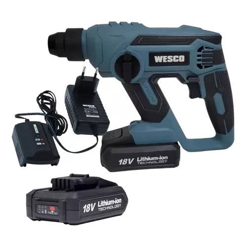 Martelete 2 Bateria 18v 2ah Rotativo Perfurador Ws2990 Wesco - Home & Living