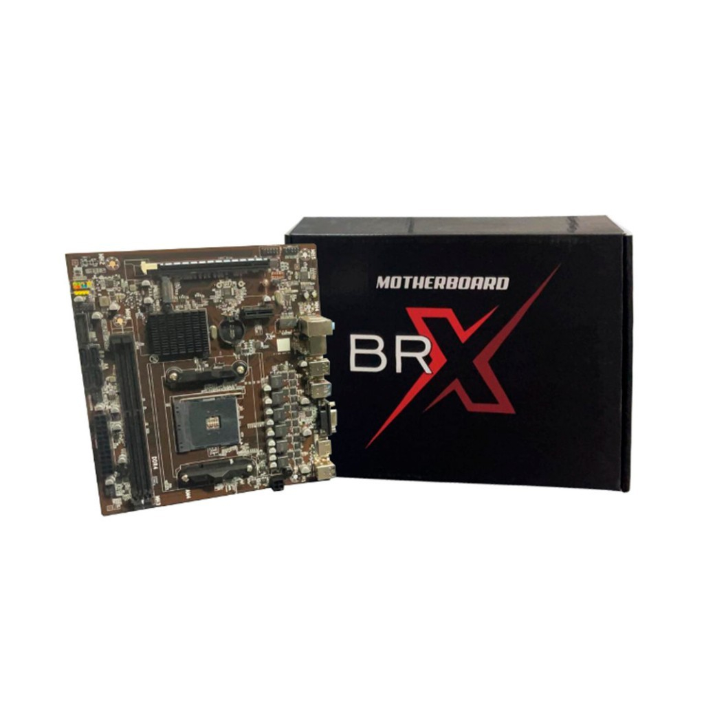 Placa Mãe BRX A520/BR, Chipset Amd A520, Intel A520 DDR4