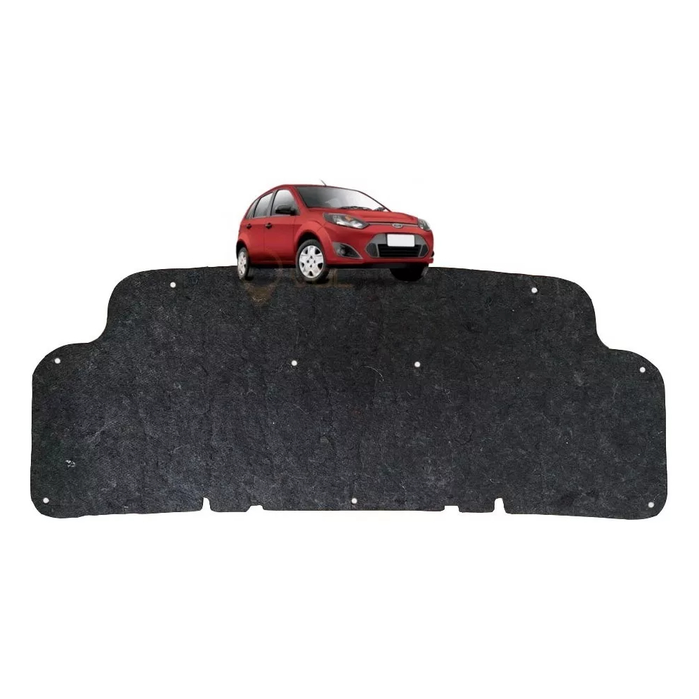 Forro Manta De Capo Ford Fiesta 2004-2013 Presilha Adesivada