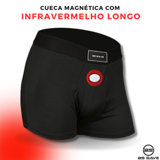 Cueca Magnética com Infravermelho Longo - Terapia Magnética 3000 Gauss - Pronta entrega
