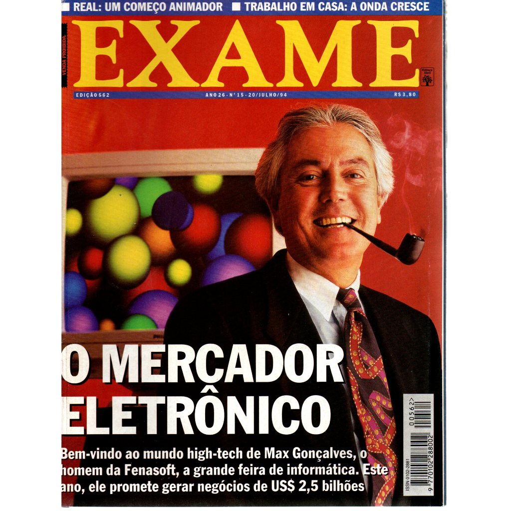 Revista Exame, Nº 15, Ano 26, Edição 562, 20/Julho/94