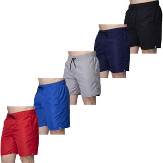 Kit 5 Bermuda Tactel Masculina Premium Treino Shorts Seca rápido Com Cordão