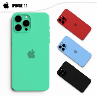 Capinha Case Veludo iPhone 11 6.1 (Câmera fechada) Mobile Case em Oferta na Shopee