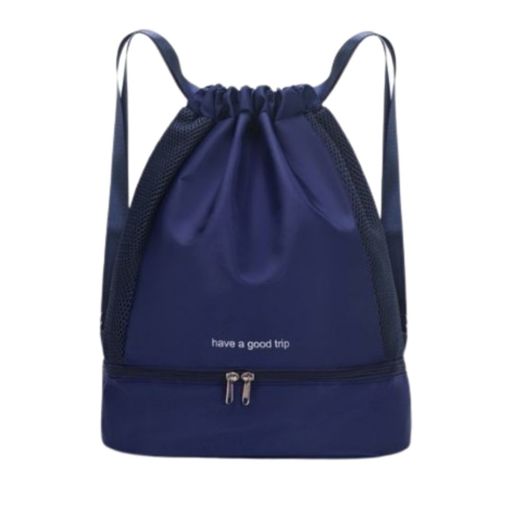 Mochila Saco Bag Fechamento Cordão Academia Estudo Viagem em Oferta na Shopee