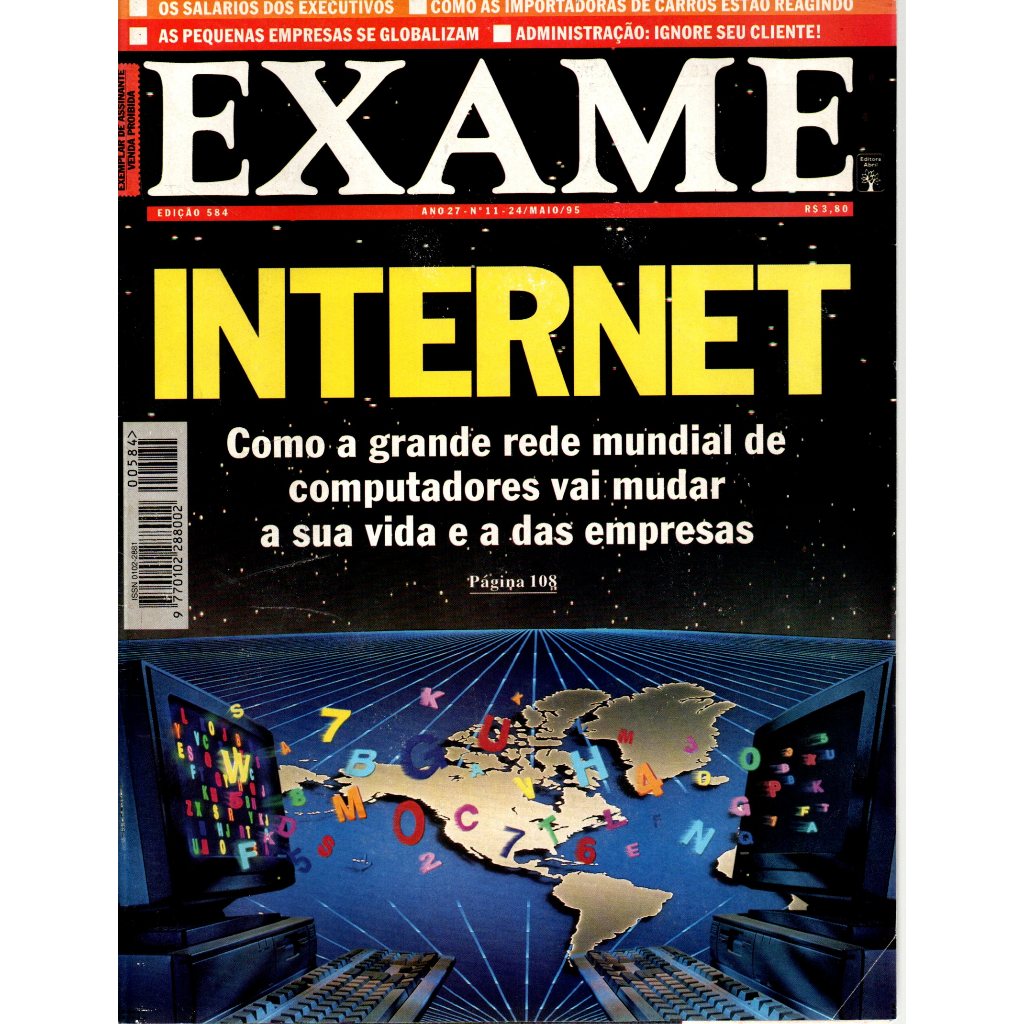 Revista Exame, Nº 13, Ano 27, Edição 586, 21/Maio/95