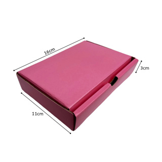 10 Caixas Mini Envios 16x11x3 Rosa Lisa em Oferta na Shopee