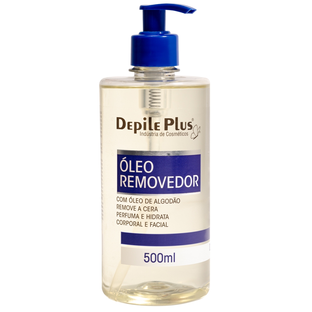 Óleo de Algodão Removedor de Cera Depile Plus 500ml