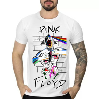Camiseta-camisa T-shirt Banda de Rock Blusa Unissex Varias estampas Pink Floyd, Pantera, Ozzy, Queen e Rolling stones Envio imediato