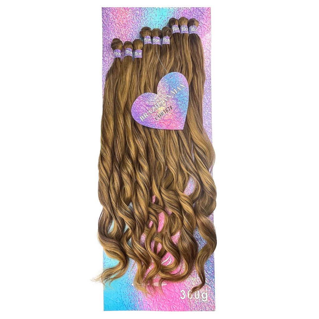 Cabelo Liso Com Ondulado Orgânico - Super Star - Brazilian Max - 360gr/1pct