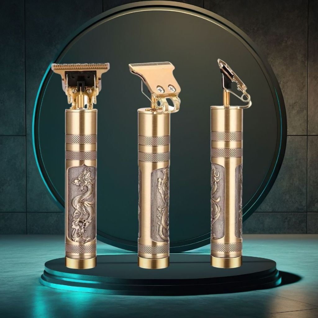 Máquina De Cortar Cabelo Para Barba Masculina Designer Aleatório Elétrico Profissional