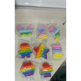 Brinquedo Pop It Fidget Colorido Anti-Stress Sensorial Importado