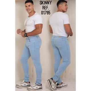 Calça Masculina Slim Com Lycra