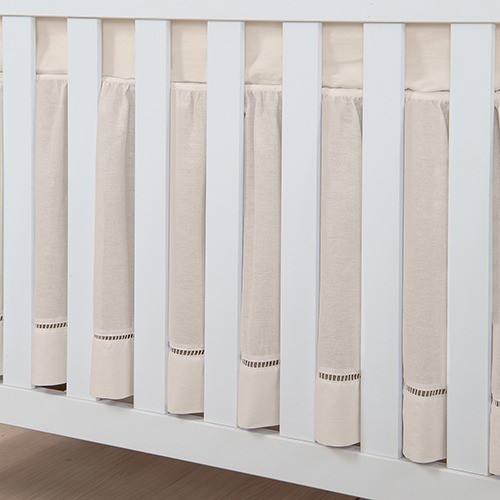 Saia De Berço Ponto Palito 2 Lados Padrão Americano