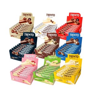 chocolate Trento caixa c/16 embalagens 512g.diversos