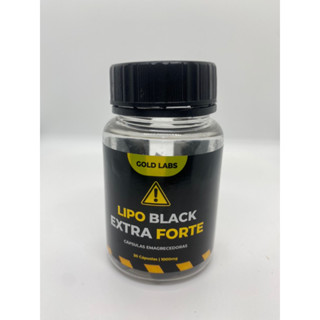 01 unidade de Lipo Black Extra For-te com 30 cápsulas