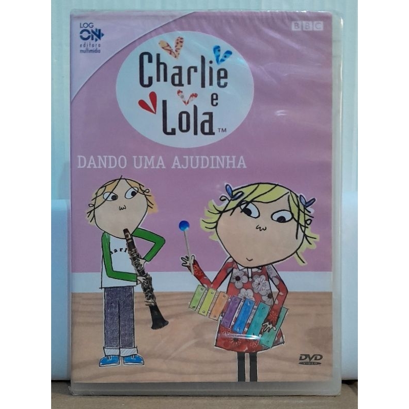 Dvd Charlie e Lola - Dando Uma Ajudinha (Novo/Original/Lacrado)
