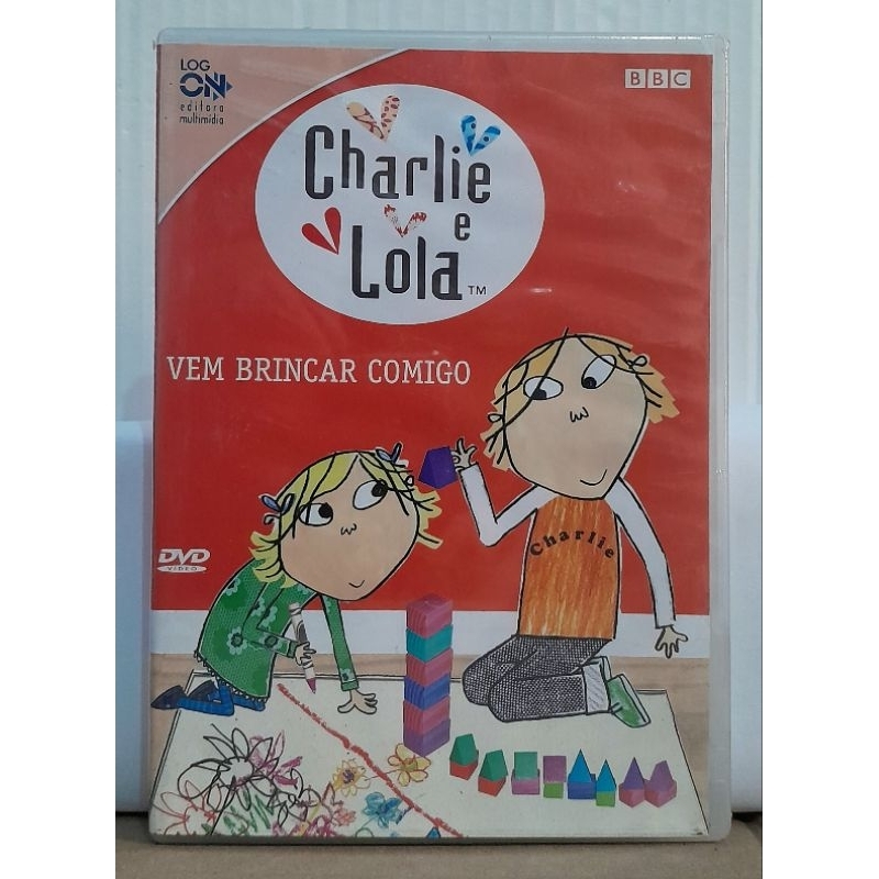 Dvd Charlie e Lola - Vem Brincar Comigo (Novo/Original/Lacrado)
