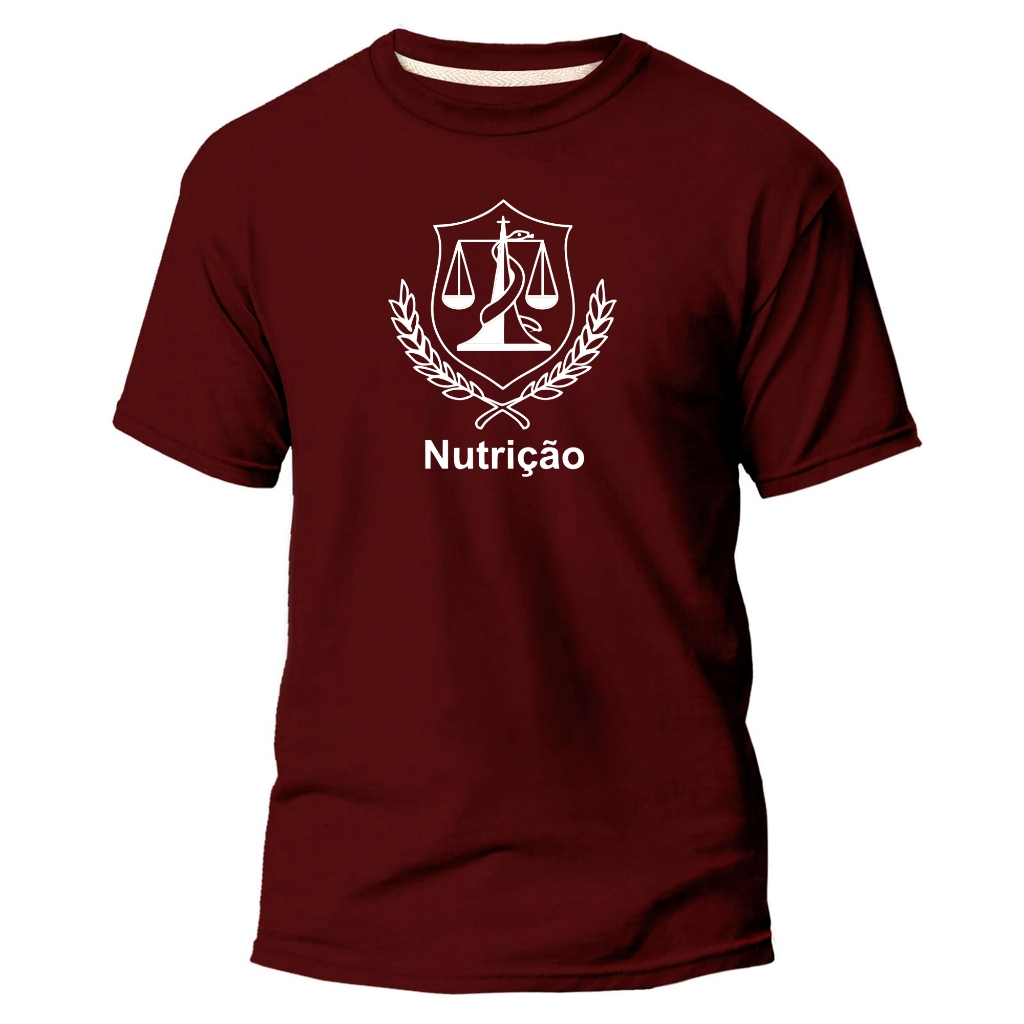 Camisetas Masculina Feminina Estampa Premium Algodão Lisa Academia Casual Trabalho Faculdade Nutrição Personalizada