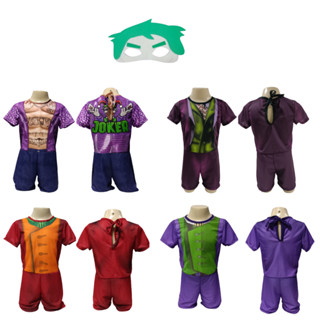 Fantasia Infantil Super Heróis Com mascara para Festa Aniversario, Halloween festa escolar 01