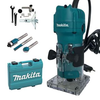Kit Tupia 6mm 530 Watts 3709 Makita e 3 Fresas D-16461 e Maleta em Oferta na Shopee