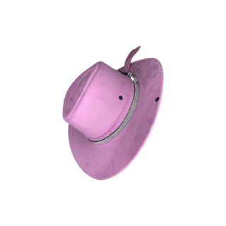 Chapéu Rosa Country Estilo Ana Castela Boiadeira Festa Rodeio Fantasia Feminina