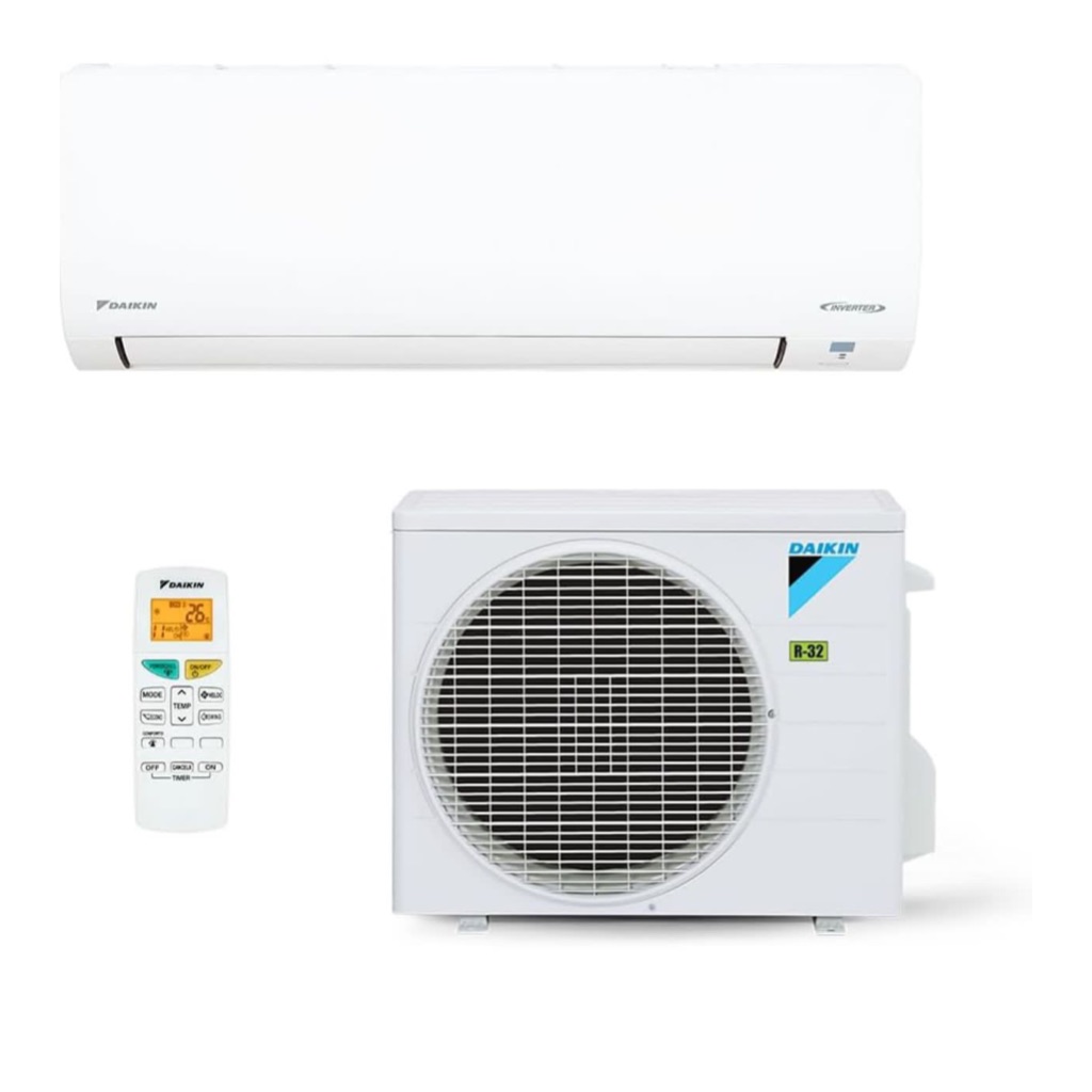 Ar-Condicionado Split HW R-32 Inverter Daikin Ecoswing 18.000 BTUs Quente/Frio 220V