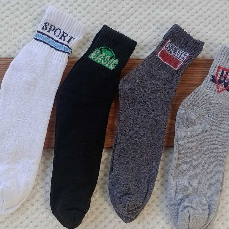 Kit 12 Pares de Meias Masculina Algodão Cano Alto Sport Dia a Dia em Oferta na Shopee