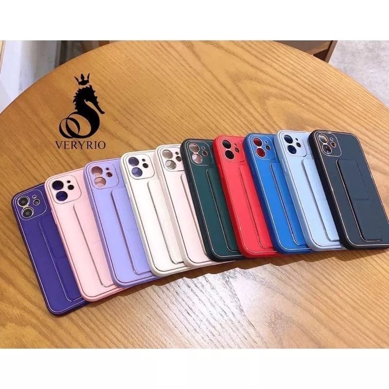 Capa Capinha Case De Luxo Com Suporte Espelhado Antipacto Para IPhone 15 15PRO 15PRO MAX 15PLUS 15ULTRA