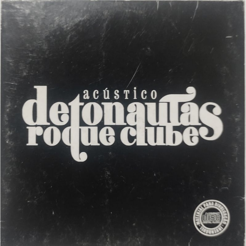 Cd Detonautas Roque Clube Acústico Promocional Invendável