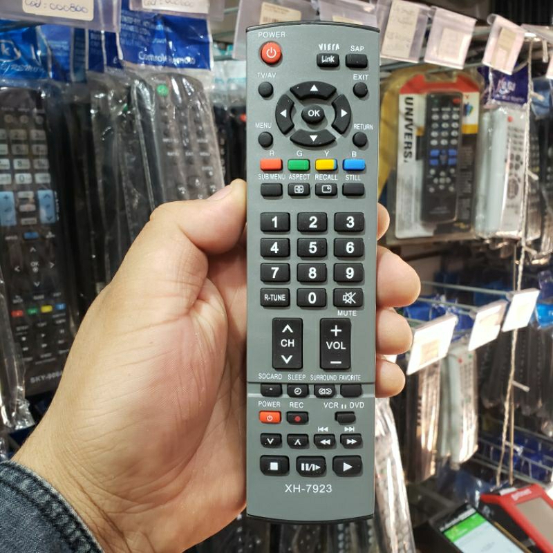 Controle Remoto Compatível Para TVs Panasonic LED LCD e Plasma XH-7923 TH-42PV70LB TH-50PV70LB