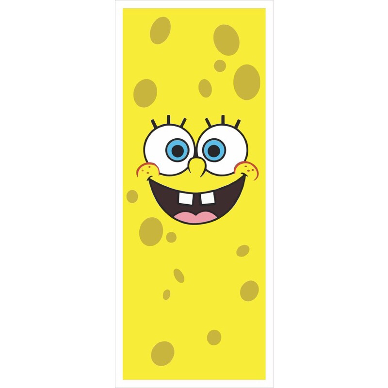 adesivo para porta Bob Esponja 83x213