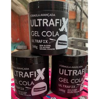 KIT C/3 UNIDADES DE GEL COLA ULTRAFIX 500g