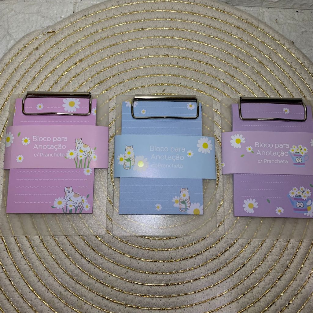 Bloco de Anotações Mini Prancheta Acrílica Lembretes Coloridos papel adesivo - HA80822 em Oferta na Shopee