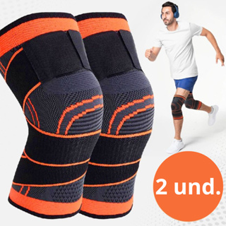 joelheiras de compressão knee tensor joelho protetor faixa joelheira ortopedica alivio dores pos cirurgico evita lesoes em Oferta na Shopee