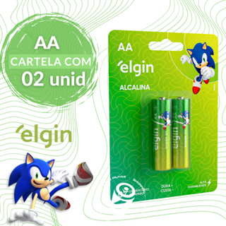 Pilha Alcalina Elgin Tamanho Aa Blister C/2 Unidades em Oferta na Shopee
