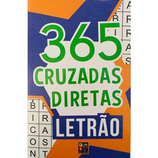 365 Cruzadas Diretas Letrão - Pé Da Letra (novo) - capa Laranja