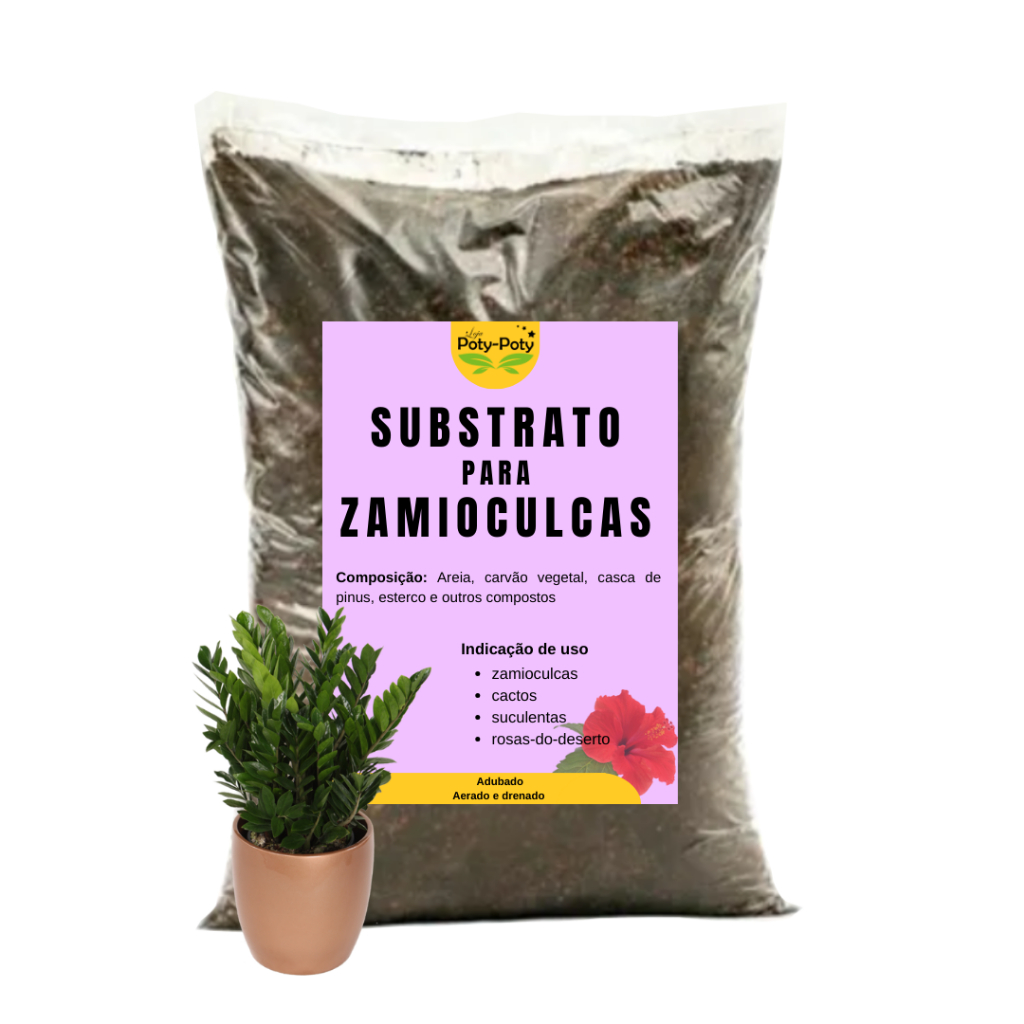 Substrato Para Zamioculcas Adubado em Oferta na Shopee