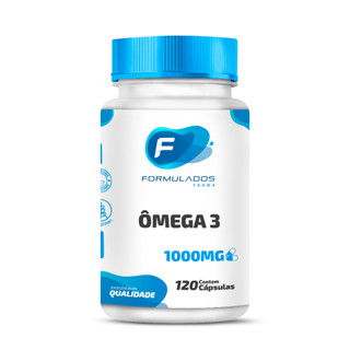 Omega 3 120 CÁPSULAS (ÔMEGA 3, EPA 540mg e DHA 360mg)