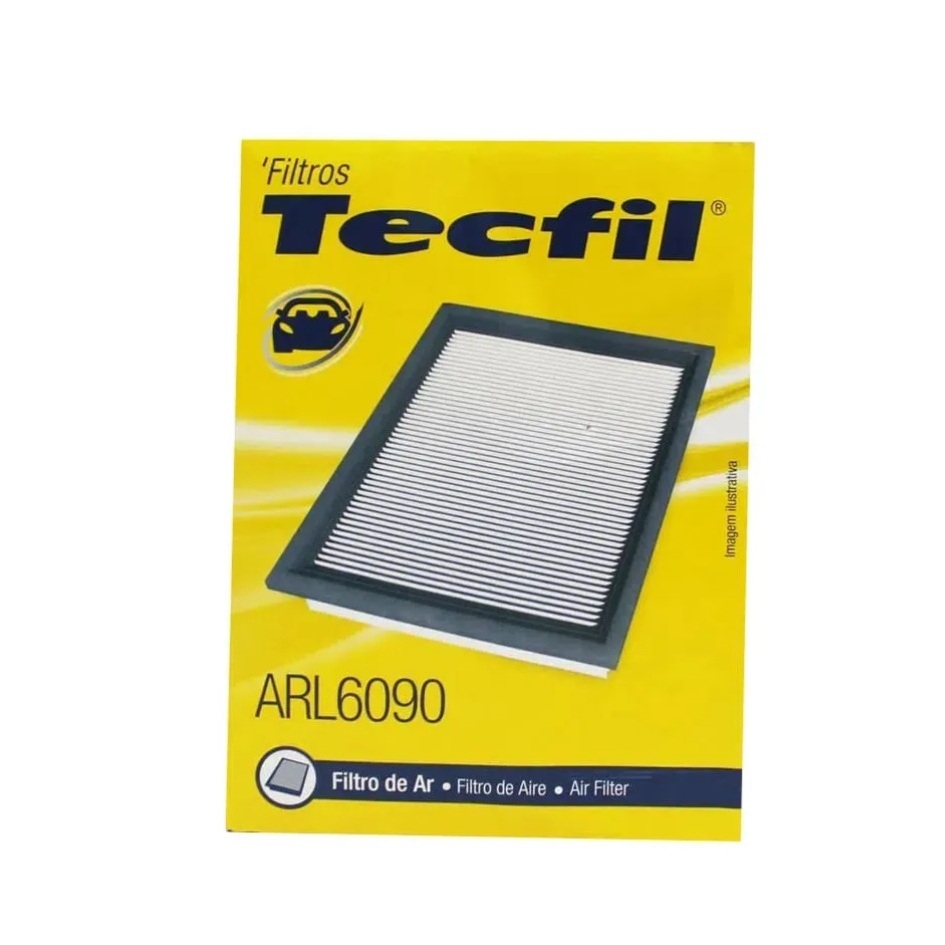 FILTRO DE AR TECFIL ARL6090 GOL, SAVEIRO, VOYAGE, SANTANA AP , QUANTUM, POINTER, APOLO, LOGUS em Oferta na Shopee