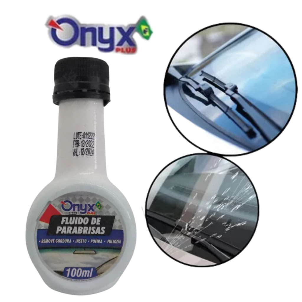 Fluido De Parabrisas Remove Gordura Inseto Poeira Fuligem Onyx