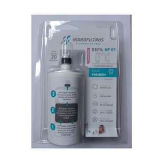 Refil Filtro Acqua Bella e Vitale HF-01 Purificador Lorenzetti Vela De Filtro Hidro Filtros em Oferta na Shopee