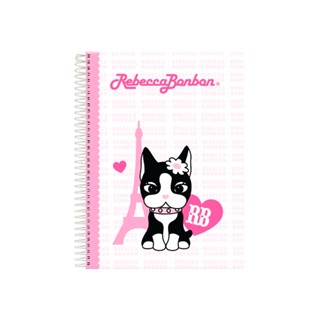 Caderno Original Rebecca Bonbon 1 Matéria Capa Dura Lançamento Esclusivo Oficial