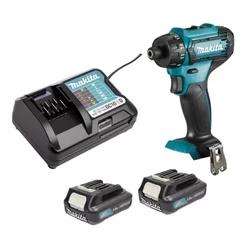 Furadeira Parafusadeira 2 Baterias 12v 1.5ah Df033dz Bivolt