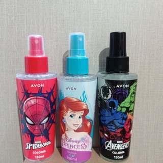Perfume Colônia Infantil Avon Personagens 150ml e 70ml - Disney, Marvel, Princesas, Stitch