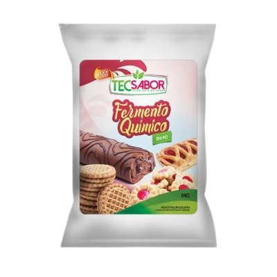 Fermento em Pó Químico Tecsabor 1kg