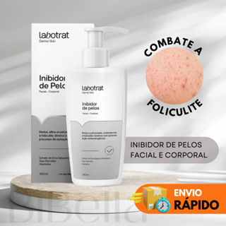 Inibidor de Pelos Labotrat 140ml - Inibidor de crescimento dos pelos - Combate a Foliculite