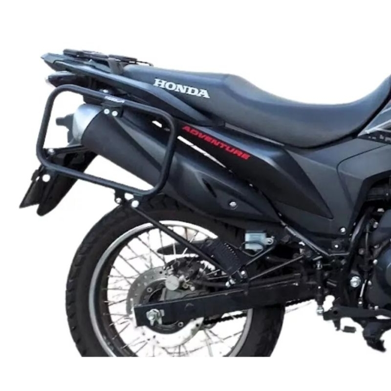 Protetor de Carenagem Traseiro Honda Xre 190 - Bros 160 2023 2024 c/ Apoio Bolsa Lateral Coyote